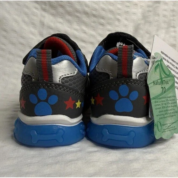 Paw Patrol Baby Infant Light-Up Athletic Sneakers Size 5c Boys Walking Shoes NWT - Picture 8 of 13